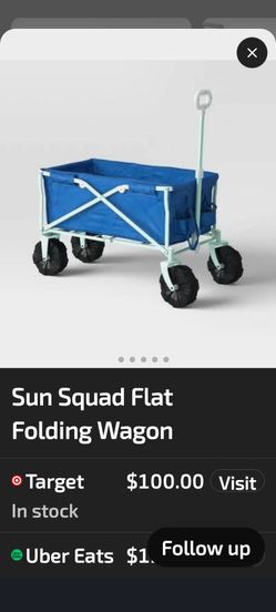 Sun Squad Flat Folding Wagon