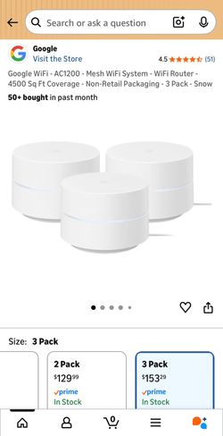 Google WiFi - AC1200 - Mesh WiFi System