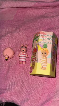 Rare Pink Robby Secret Sonny Angel Summer Vacation Series (Open Box)