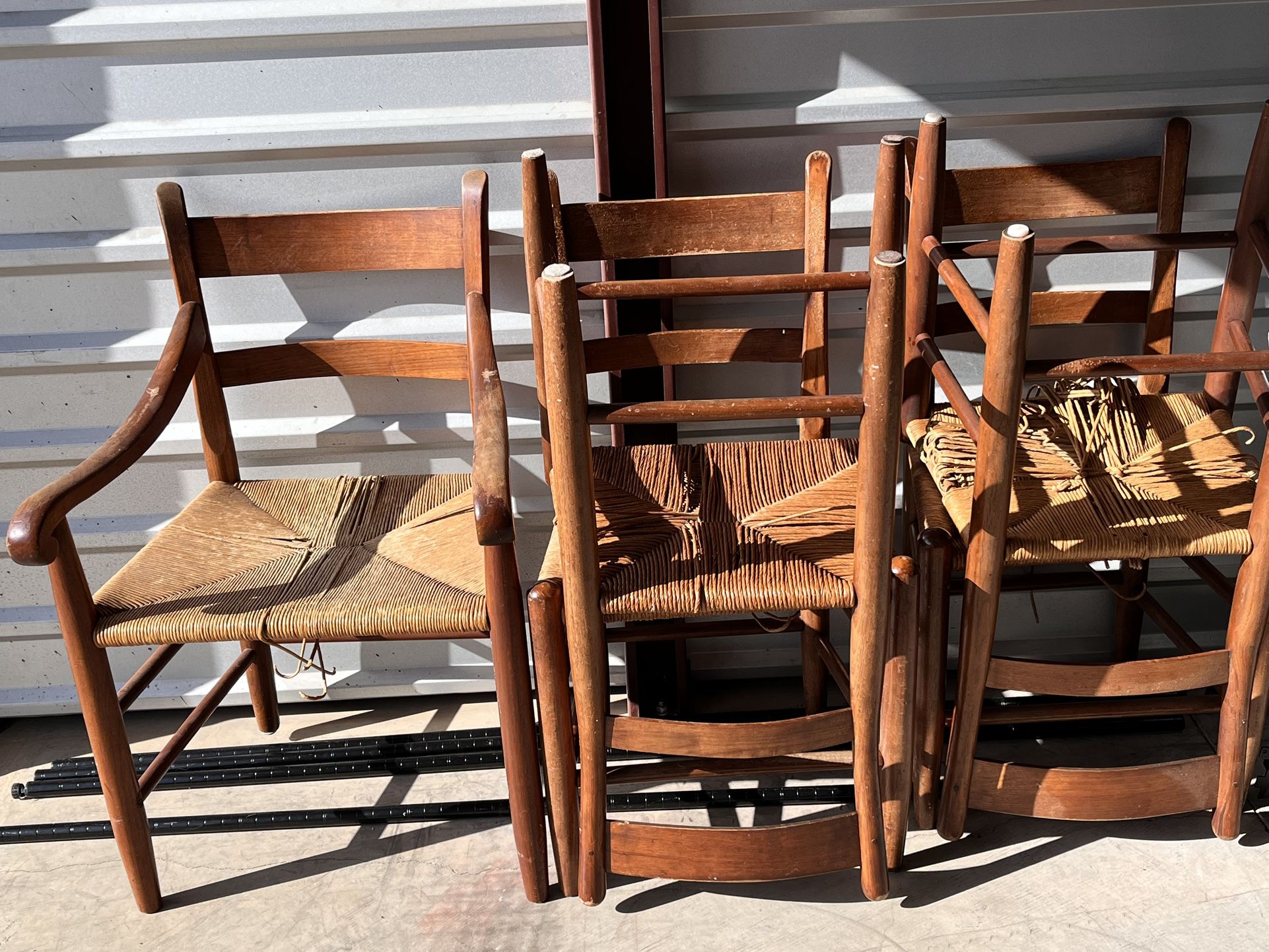 Vintage Wooden Chairs 