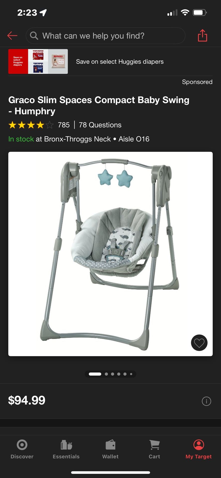 Graco Baby Swing