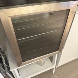 Mini Fridge Glass Door 