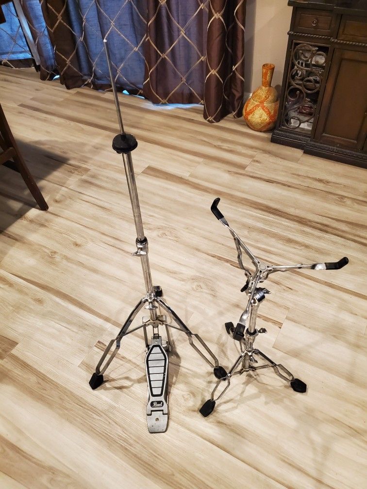 Pearl Hihat and Snare Stands - Priced Separately 