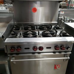 Used Wolf 36"L Range With 6 Burners N Standard Oven Natural Gas