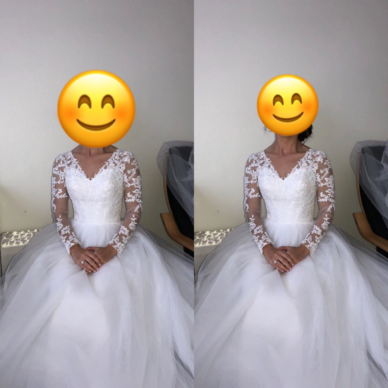 Wedding dress size 0