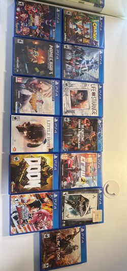 🎮 PS4 Games LOT – 13 juegos – Excelente estado