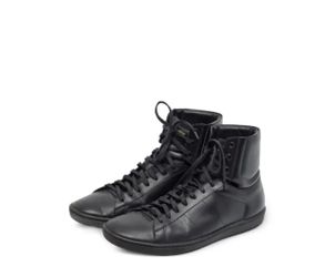 Saint Laurent Black High-Top Sneakers Men's US 9.5 / EU 42-43•Gently Used