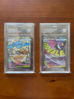 Pokemon Mega Gengar #230 & Mega Dragonite #232 TAG 10