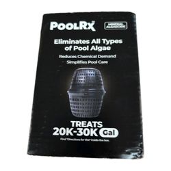 PoolRx Mineral Algaecide Pool Algae Eliminator 20K-30K Gallons 101066 Open Box