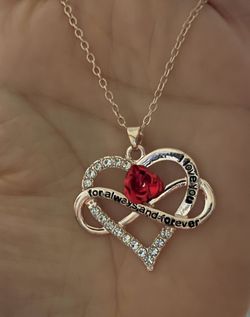 BEST VALENTINES GIFT! Heart Necklace For Lovers