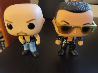 WWE Funko Pops - Stonecold Steve Austin & The Rock