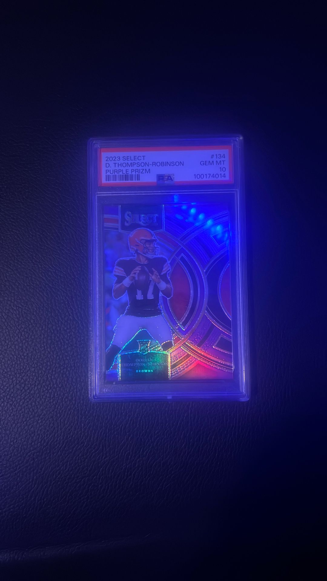 Dorian Thompson-Robinson. ROOKIE /75. PSA10. POP-2
