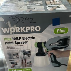 Workpro Plus HVLP Is Electric Paint Sprayer
