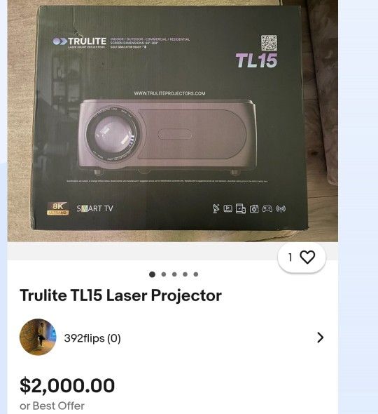 Trulite TL15 LASER PROJECTOR