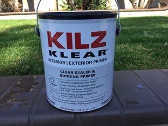 KILZ Klear primer sealer & Bonding for same color repaints and more-interior exterior-