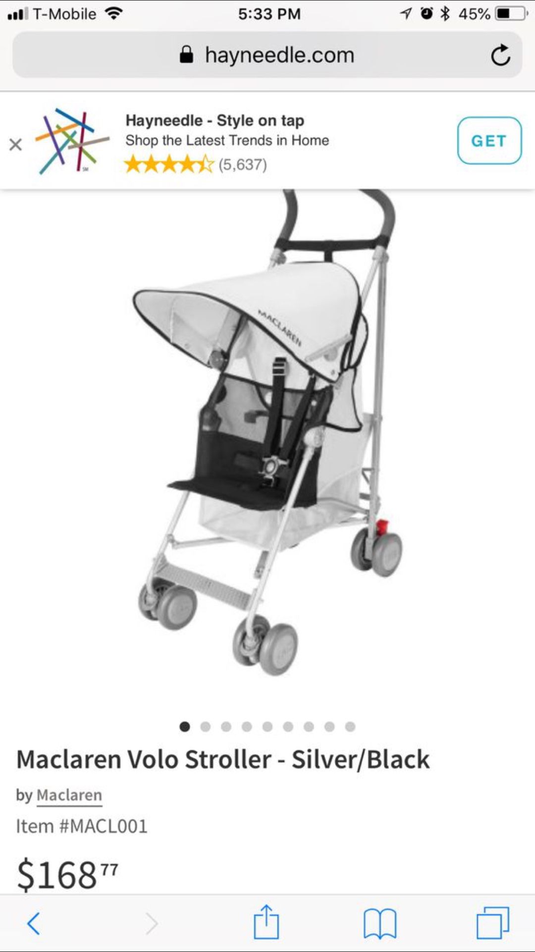 Maclaren stroller imported from England 🏴󠁧󠁢󠁥󠁮󠁧󠁿