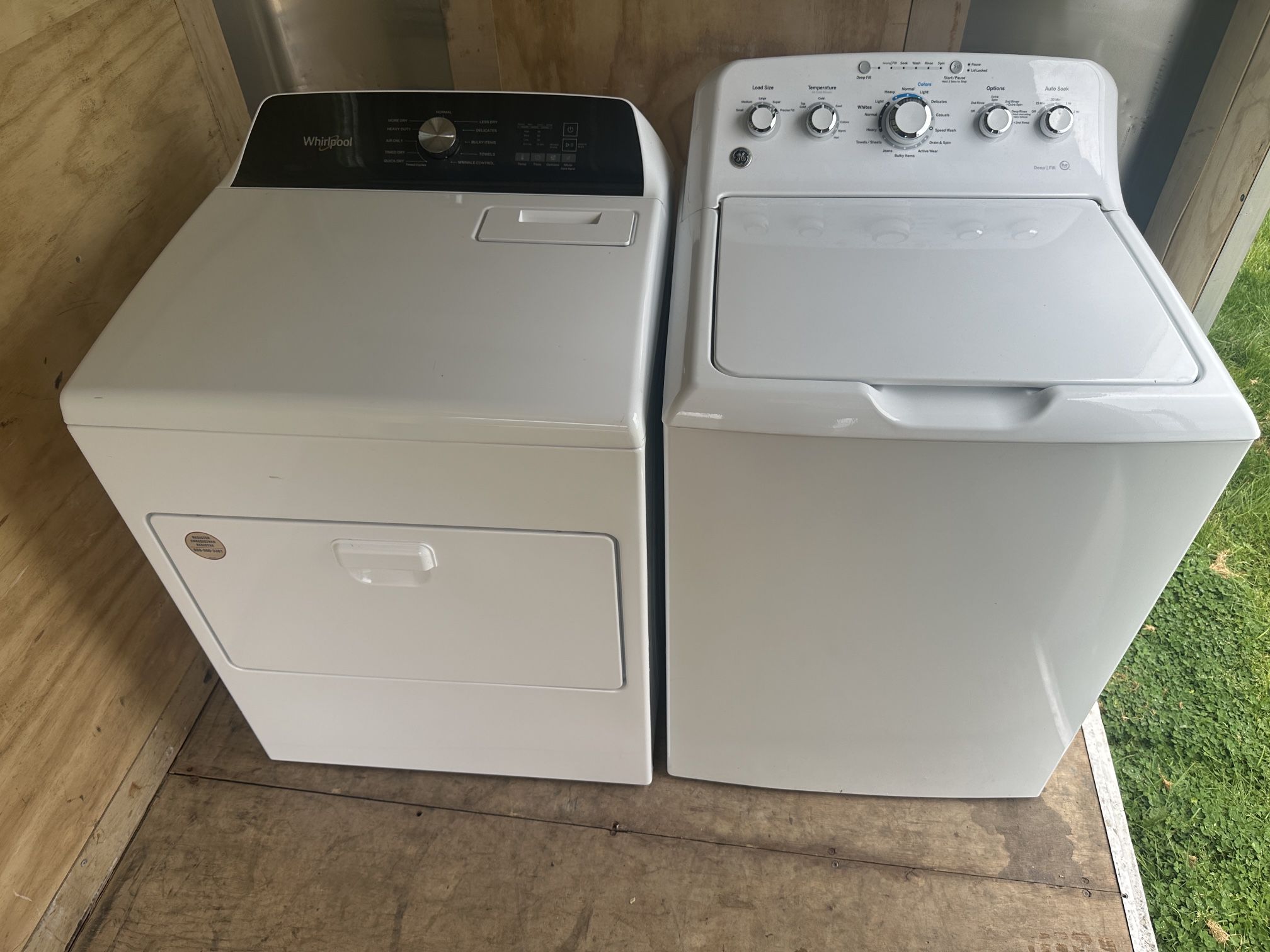 Nice GE washer And Whirlpool Dryer FREE DELIVERY 