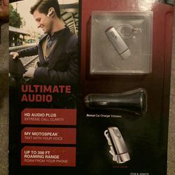 Motorola Elite Flip Bluetooth Headset Brand New