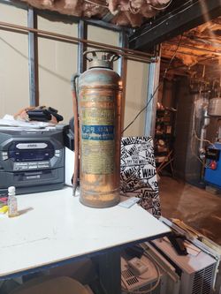 Vintage Fire Extinguisher...W.D. Allen Mfg. Co.