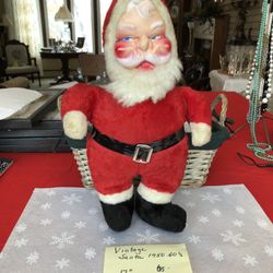 Vintage 1950-60’s Soft Santa Claus 17” Tall Cash/Venmo Pickup In White Bear Lake Home Only