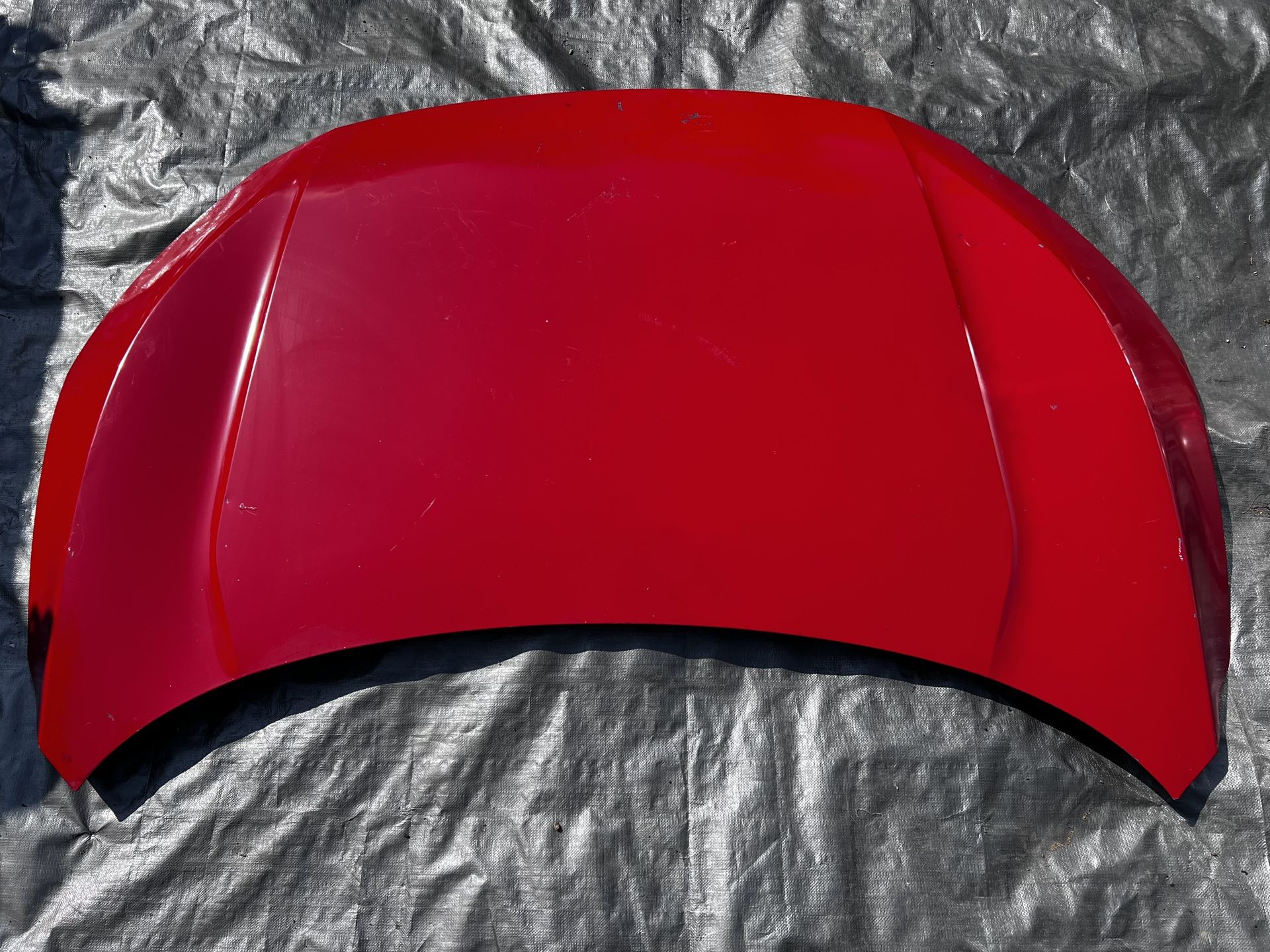 2016 2017 2018 2019 2020 HONDA CIVIC HOOD RED ORIGINAL