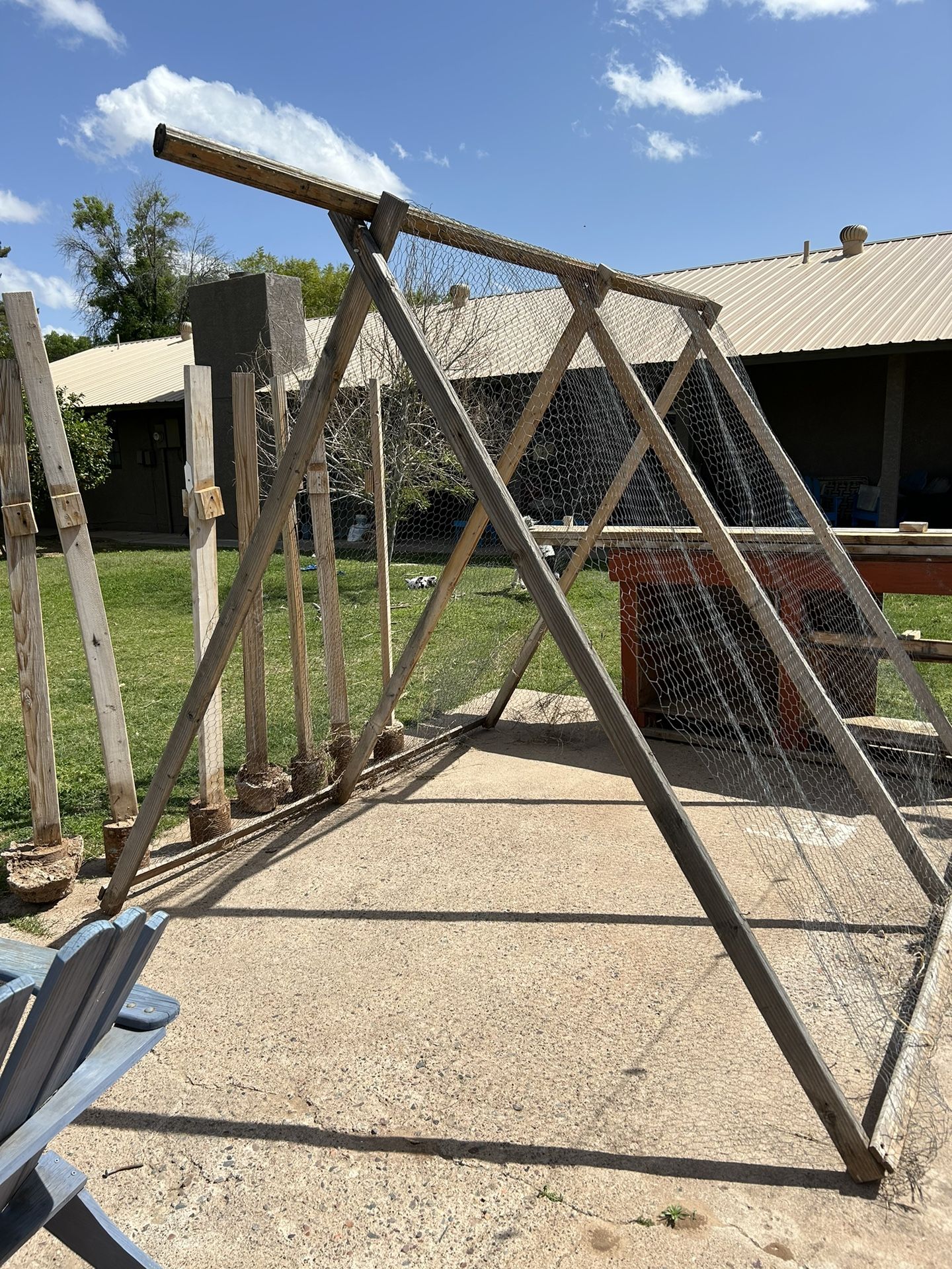 A-frame Chicken Coop 