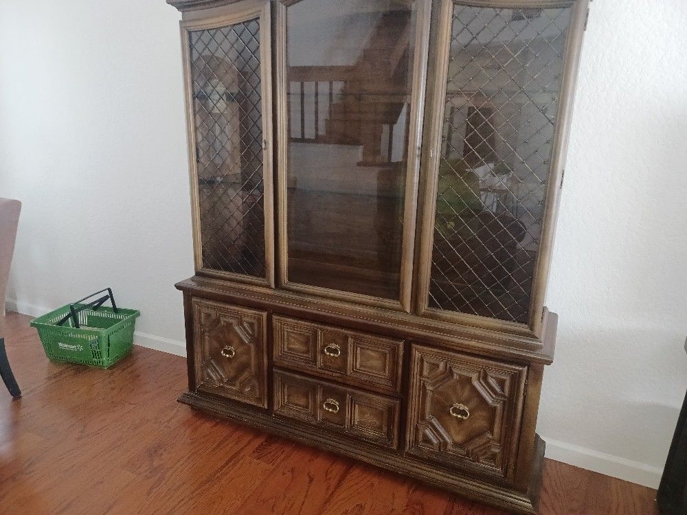 Vintage China Cabinet