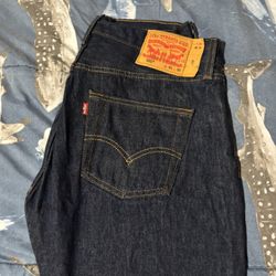 501 Levis Blue Jeans 31x30
