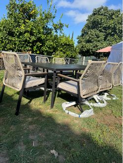 Patio dining