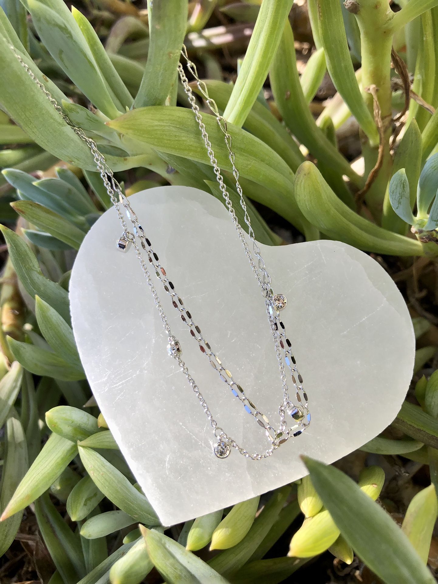 Silver Choker Necklace
