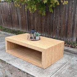 Custom coffee table farmhouse Wood  Modern Rustic Center Oval Set End Table Side Table  Storage Monastery Set Chest  Restoration hardware Carpenter