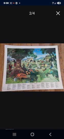 Proverbidioms, "Things of the garden" word find poster.