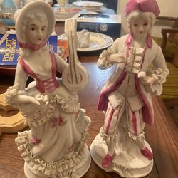 Vintage Porcelain Pair