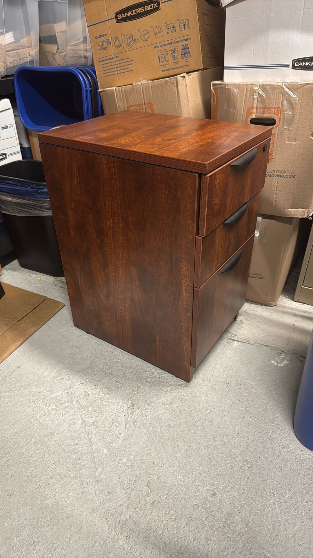 Dell External Monitors And Filing cabinet
