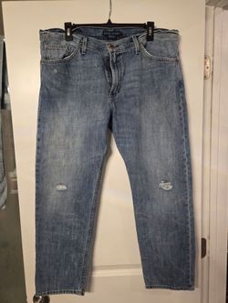 Ralph Lauren Light Wash Distressed Jeans