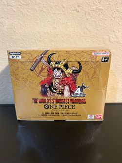 One Piece: OP-17 The World’s Strongest Warriors Booster Box