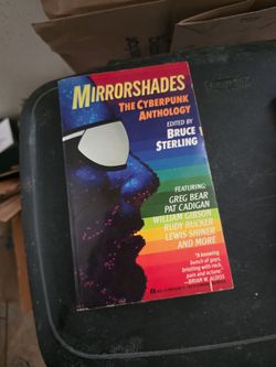 Vintage Mirrorshades Cyberpunk Anthology (1988 Ace Paperback) - 1st Printing