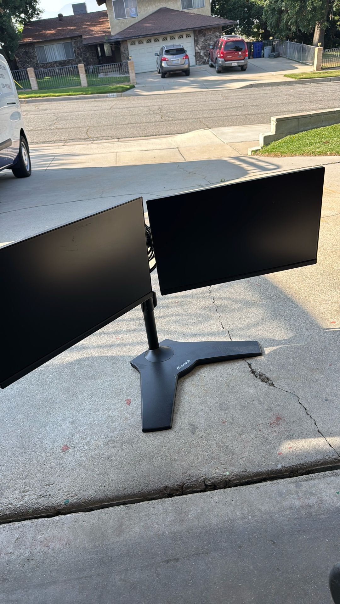 Computer Dual Monitor Stand