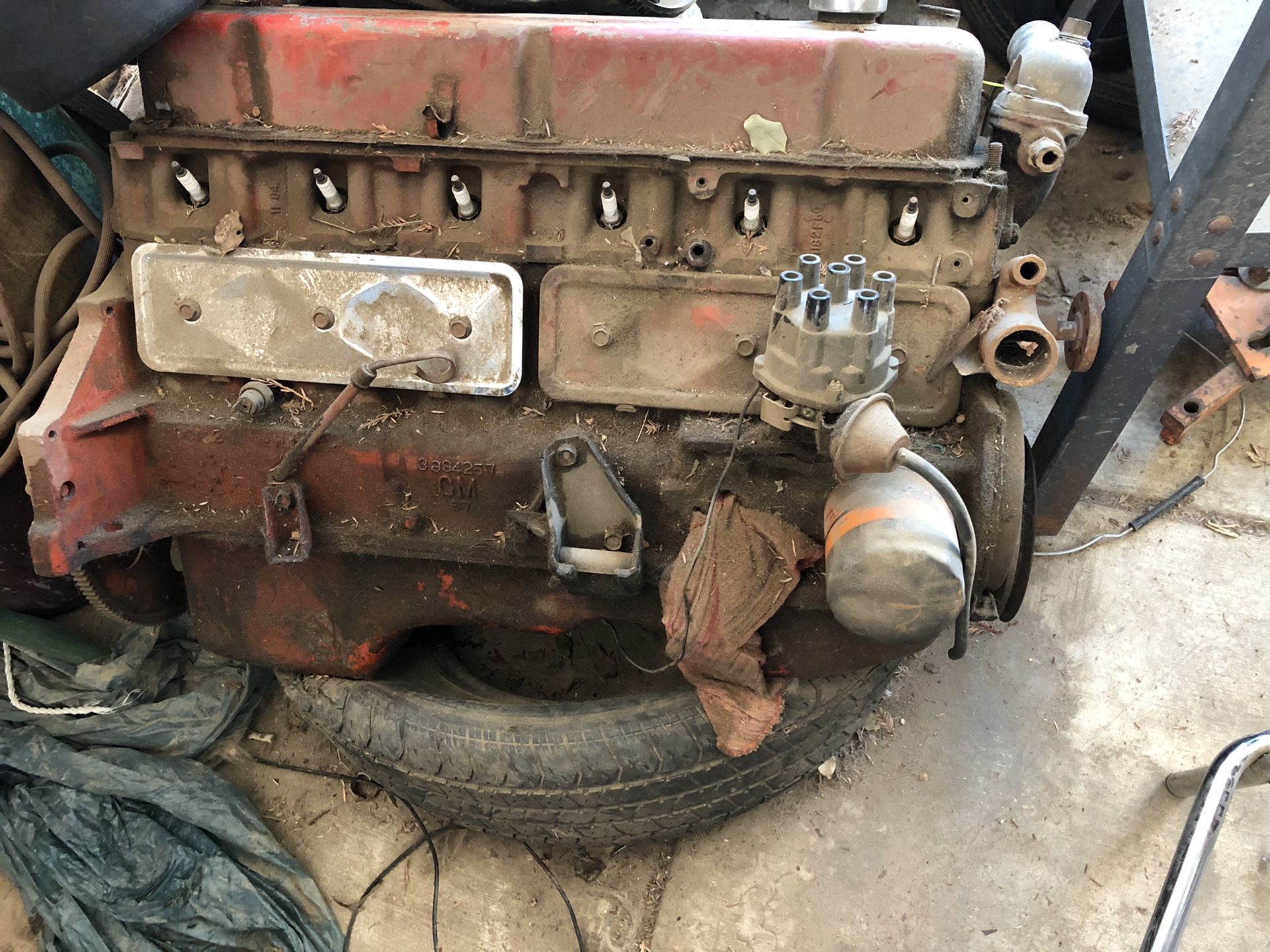 68-72 inline 6 Chevy 250 engine
