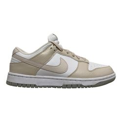 Nike Women's Dunk Low sneakers in White and Beige Shoes Size 8 US