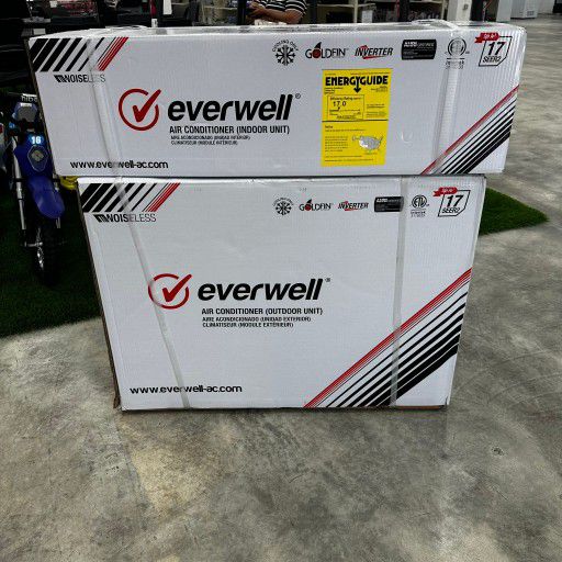 Mini Split Everwell Inverter 18 Seer2 24000 Btu