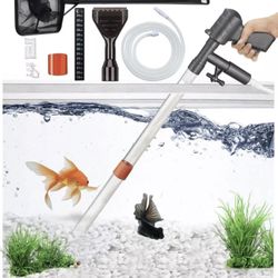 Aquarium Gravel Cleaner [2024 Edition] Vacuum Fish Tank Vacuum Cleaner Tools ...