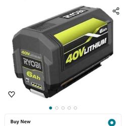 Ryobi Battery