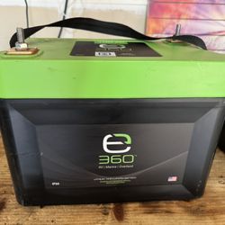 Lithium Battery For Sale Barely Used Only  $600