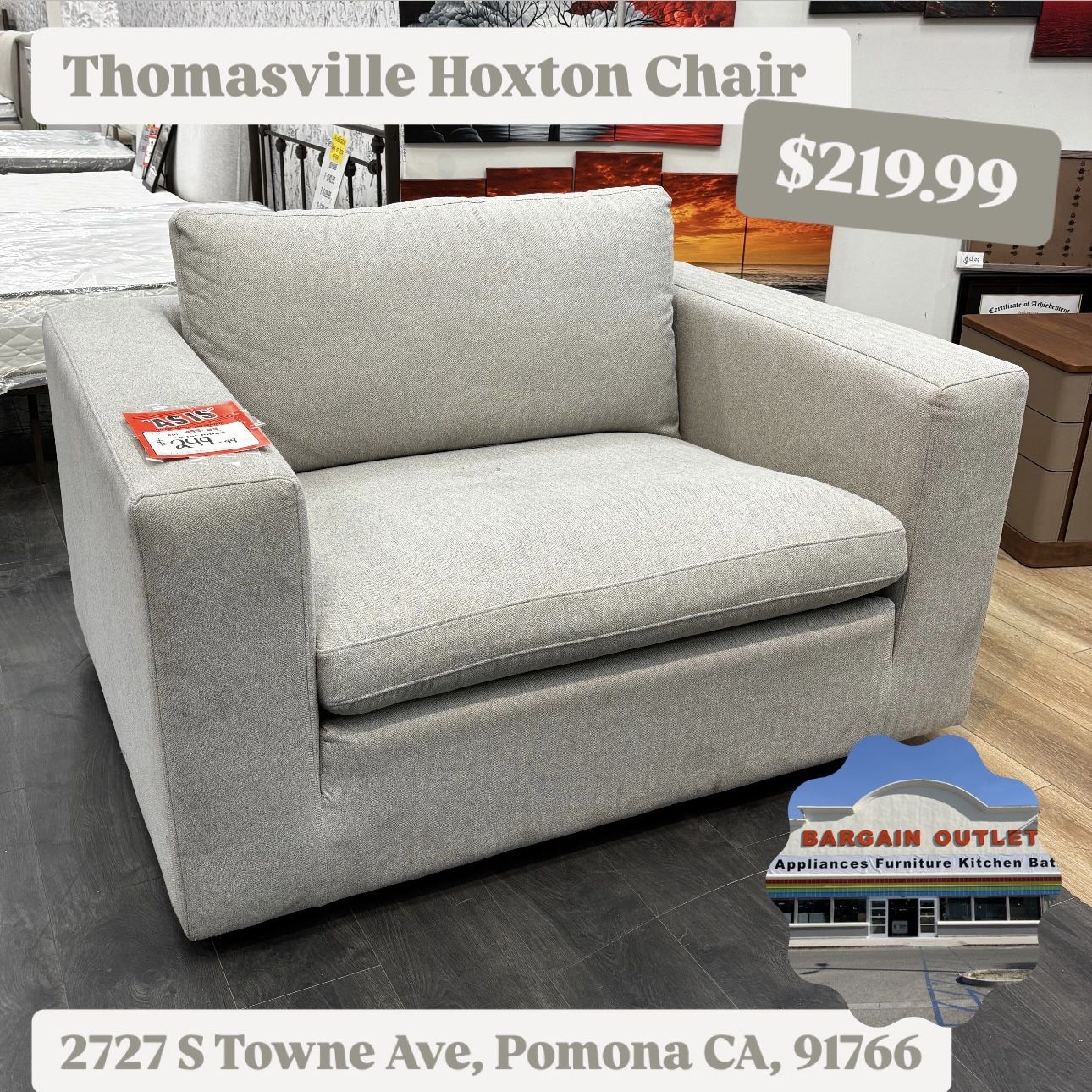 Thomasville Hoxton Chair β $220 | Stains Can Be Cleaned