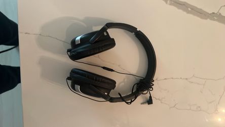 Black Wired Over-Ear Headphones