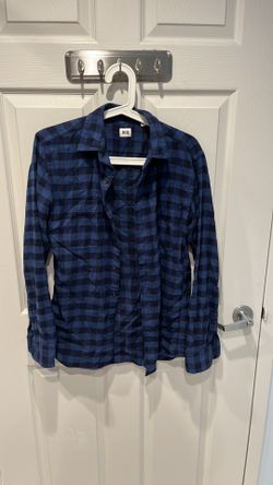 Men Uniqlo cotton soft flannel shirt XS
