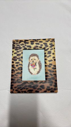 Animal print tiny decorative frame