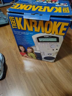 Tiger Karaoke Machine