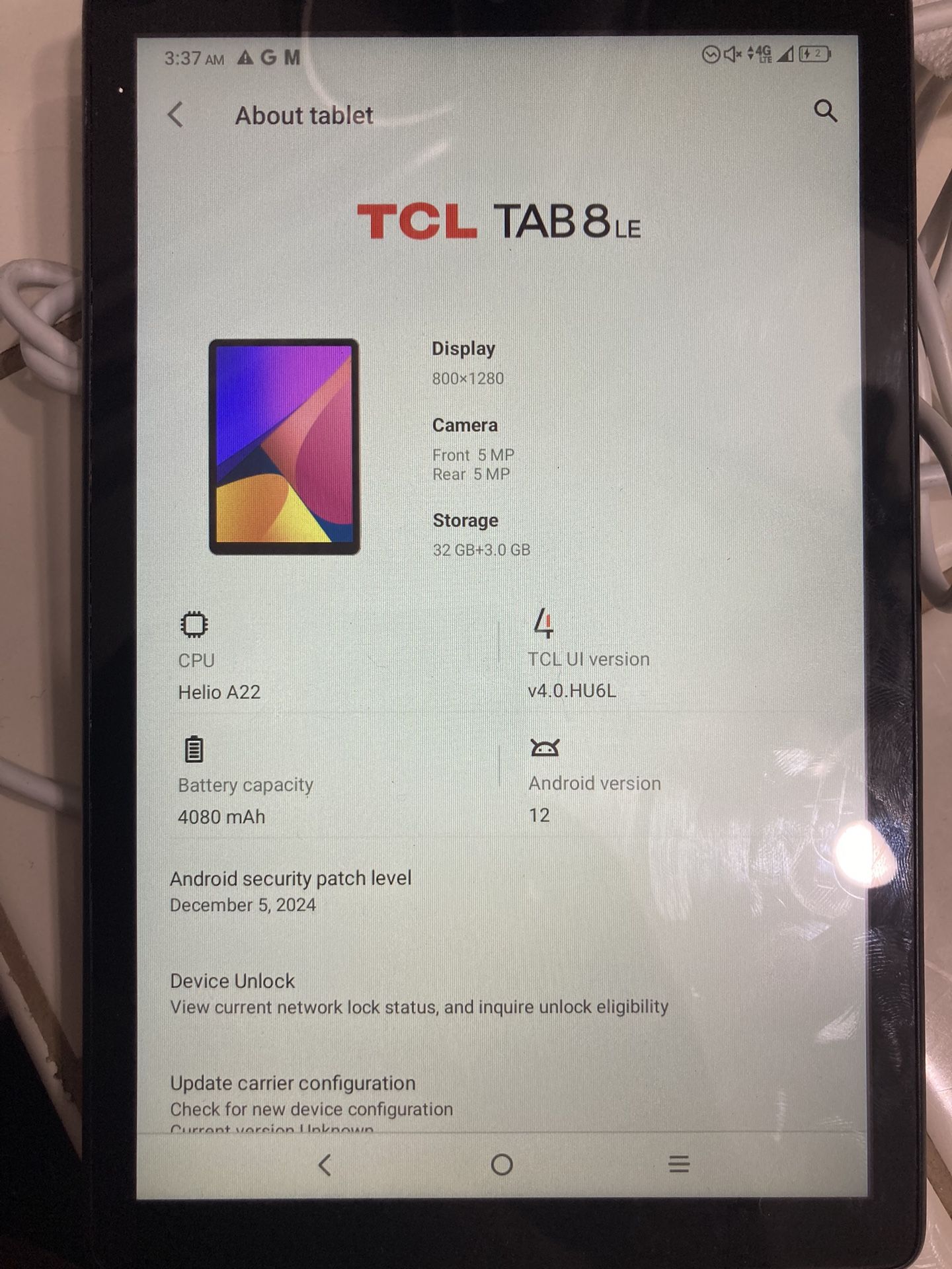 TCL TAB 8LE Tablet